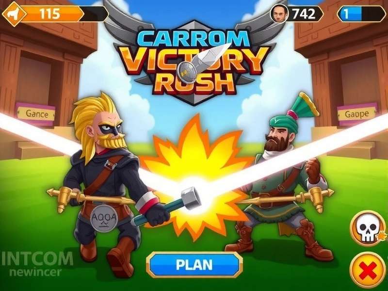 Carrom Victory Rush Main Screen